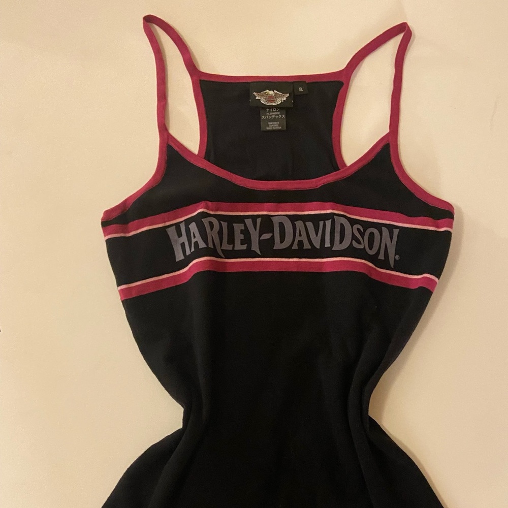 Perfect condition Harley Davidson knit tank!